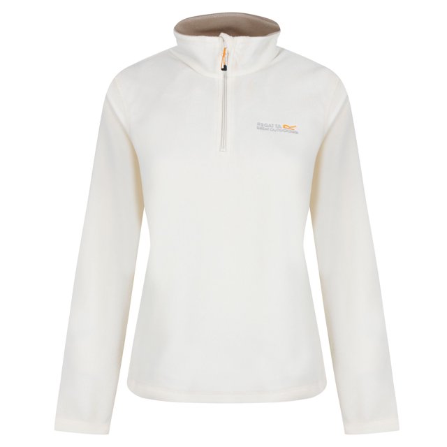 Regatta Great Outdoors - Forro polar con cremallera 1/4 modelo Sweetheart para mujer (Vainilla Claro)