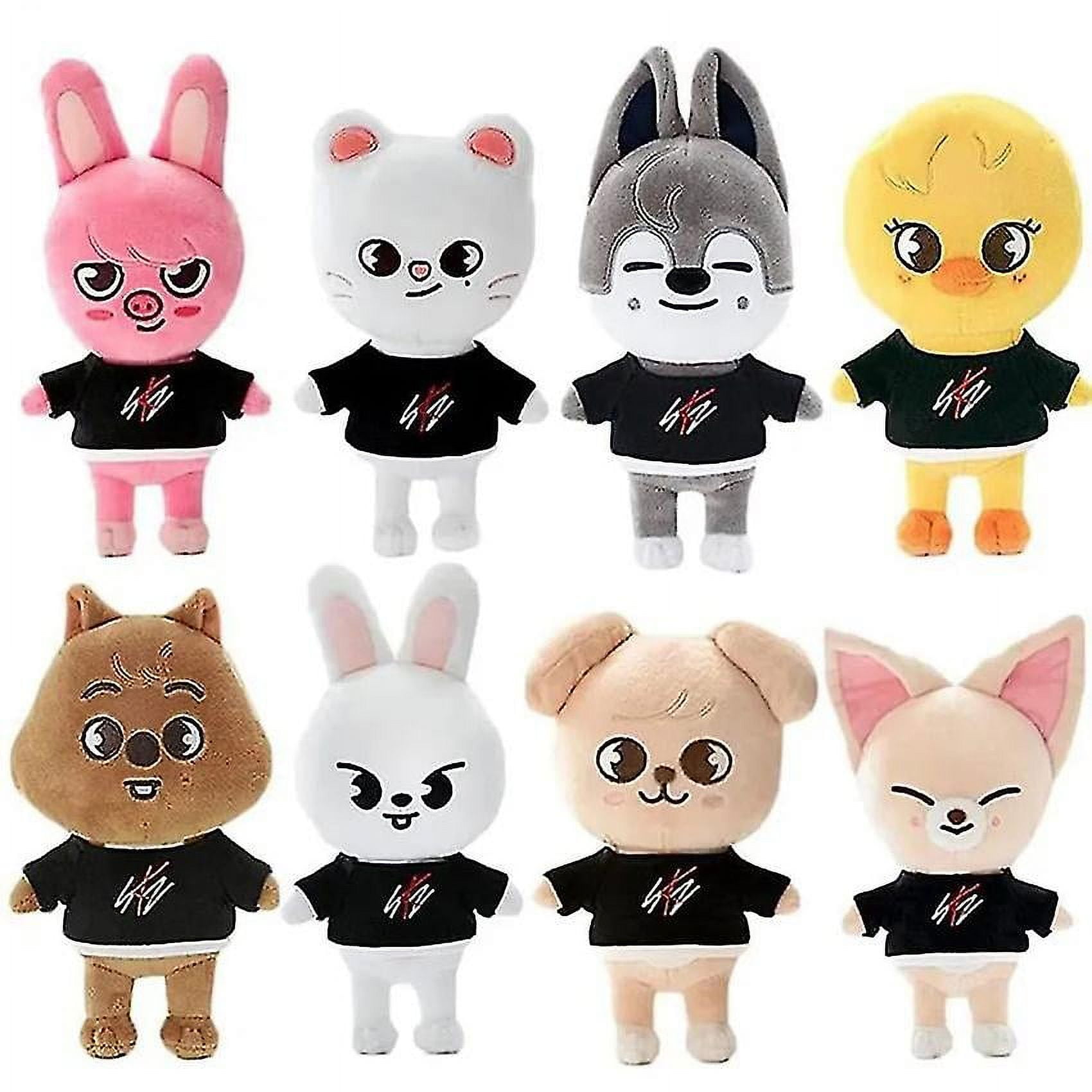 Skzoo Plush Toys 20cm Stray Kids Plush Wolf Chan Cartoon Stuffed