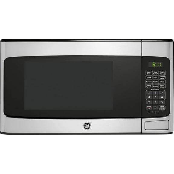 GE GCST11X1WSS 21 Inch Wide 1.1 Cu. Ft. 950 Watt Countertop Microwave with Touch Controls