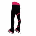 thumbnail image 3 of Ice Skating Pants Girls Women Stretchy Training Trousers Fleece Ladies Skiing Training Leggings, 3 of 9