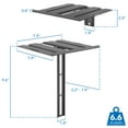 thumbnail image 5 of Mount-It! MI-896 - Shelf - floating - for set-top box - solid steel - wall-mountable, on the TV, 5 of 6