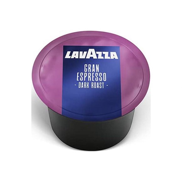 Lavazza Blue Gran Espresso Capsules, Arabica and Robusta Blend, Compatible with Lavazza Classy Machines (100 Capsules)