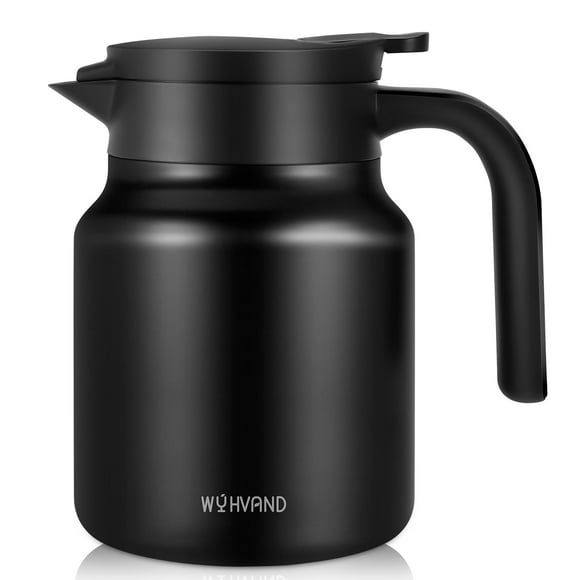 Jarra térmica para café WYHVAND, 1 L, acero inoxidable, color negro