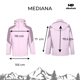 thumbnail image 5 of Chamarra Impermeable Ligera Color Lavanda Talla Mediana, 5 of 9
