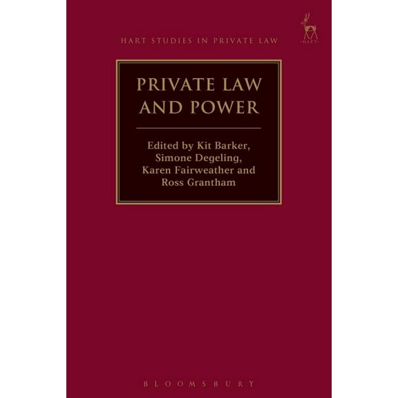 Hart Studies in Private Law Private Law and Power, (Paperback)