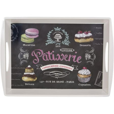 

Home Essentials & Beyond 73466 Masterpiece Patiss Rectangle Serving Tray