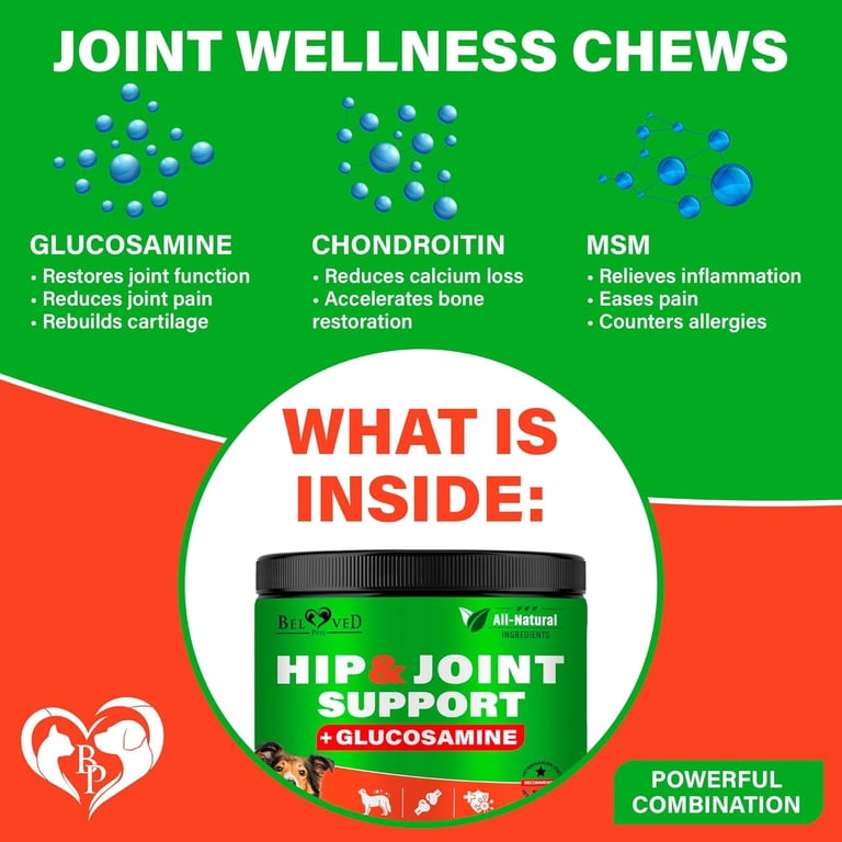 Image result for Cheapest Glucosamine Chondroitin For Dogs Canine Joint Supplement With ...