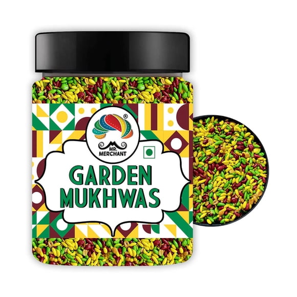 Mr. Merchant Garden Mix Mukhwas 300gm, (Jar Pack)