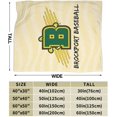 thumbnail image 3 of Suny College at Brockport Fleece Blanket, Very Soft Microfiber Flannel Blanket for Couch Warm and Cozy for All Seasons, 3 of 6