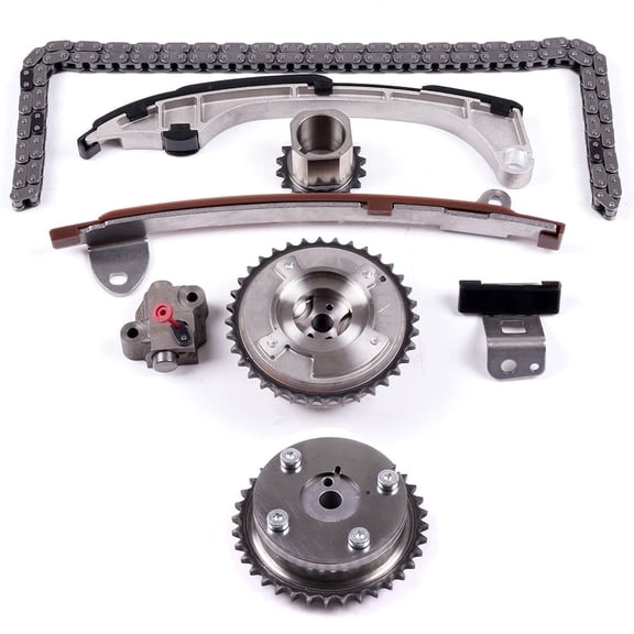 SCITOO 05224-2V Timing Chain Kit fits for 2009-2014 for Toyota for Lexus for Scion Camry Highlander ES300h tC RAV4 Sienna 2.5L 2.7L