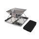 thumbnail image 3 of Parrilla de camping plegable de madera para barbacoa con bolsa de transporte de acero inoxidable PE para barbacoa de madera 31cmx31cmx21cm, 3 of 9