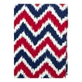 thumbnail image 3 of Bacati Curtain Panel Blue/Red Zigzag Mix N Match, 1.0 CT, 3 of 3