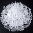 thumbnail image 1 of Qucyy 200Pcs Plastic Keychain Clips, Clear Keychain Connectors, Keychain Snap Clips, Little Tabs for Keys Rings, Card Holders, Luggage Tags, DIY Crafts, Jewelry Making, 1 of 5