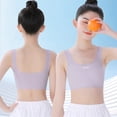 thumbnail image 2 of Aihuaihua Girls Training Bras 6-7 Years Secure Coverage Supportive Multipack Underwire Free Bra Gentle Coverage for Beginners, 2 of 9