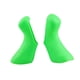 thumbnail image 3 of 2 fundas protectoras para palanca de cambios de bicicleta, puños de freno verde, 3 of 9