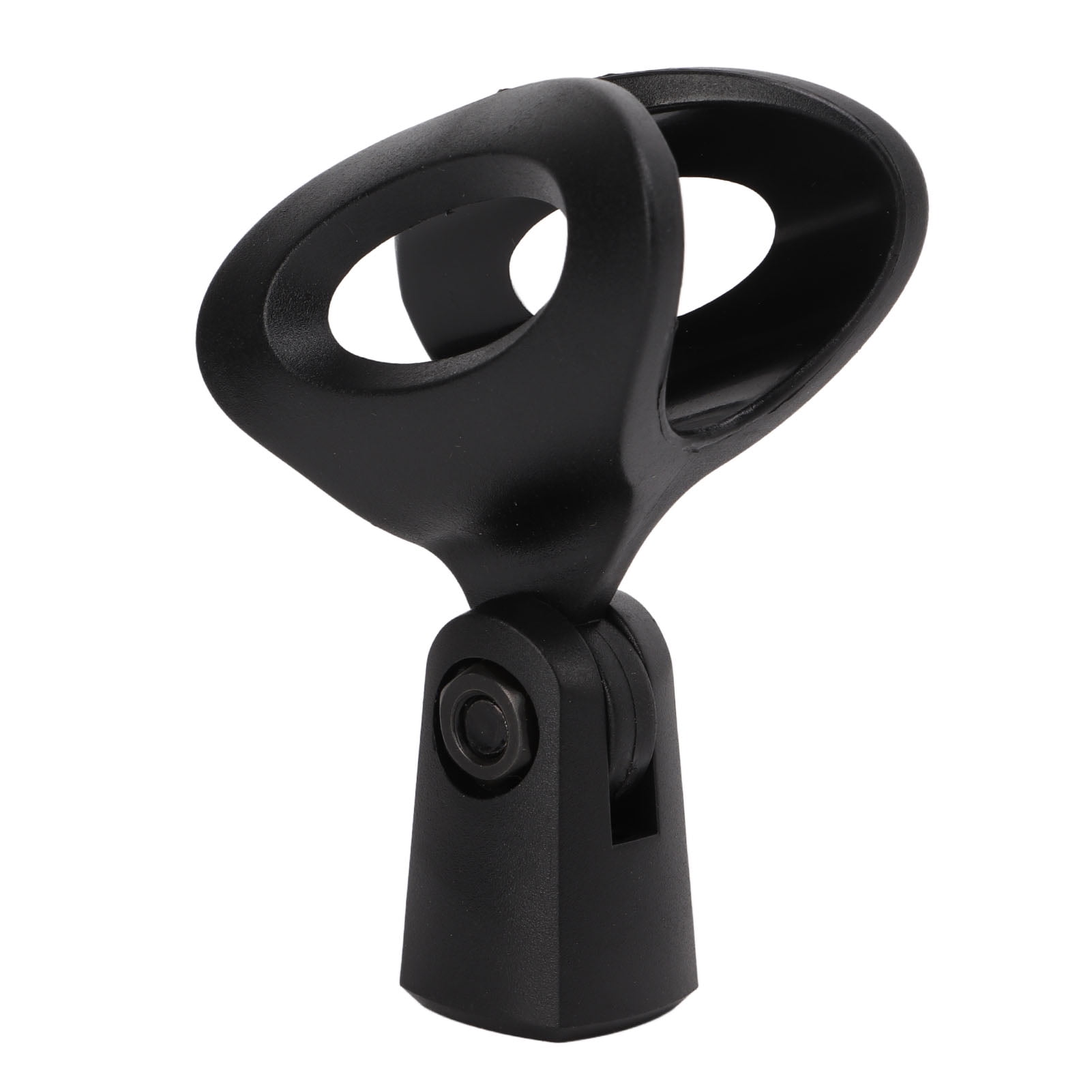 Black Microphone Stand Holder, Microphone Holder Use Clip Stand Plastic