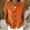 Orange, variant on Guluxicc Button Up Shirt Women Short Sleeve Cotton Button Front Solid Color Casual Summer Outdoor Wear Trendy Tops