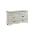 thumbnail image 3 of New Classic Furniture Silver Sands Wood 7-Drawer Dresser in Gray, 3 of 7