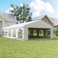 thumbnail image 3 of Outsunny 20'x33' Large Party Tent & Carport for Parties, White, 3 of 10