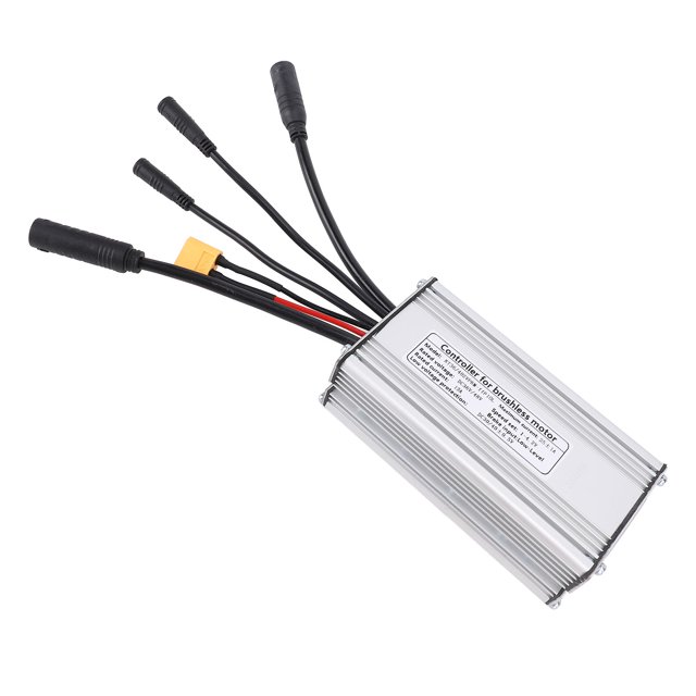 Electric Bike Motor Controller, Improved Efficiency Enhanced Comfort Mountain Bike Motor Controller for 36V 48V 250W 500W 750W Motor