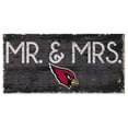 thumbnail image 2 of Pittsburgh Steelers 6'' x 12'' Mr. & Mrs. Sign, 2 of 2