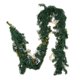 thumbnail image 5 of de pino artificial de 6.5 pies para la decoración para hogar de vacaciones de Navidad Oro Gloria Cubierta de la puerta de la ventana de Navidad, 5 of 8