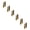 Orange丨6 Pack, variant on zhonghuaying 1 Pack Voltage Tester Pen, 90-1000V AC Electrical Detector with Light and Sound Alerts