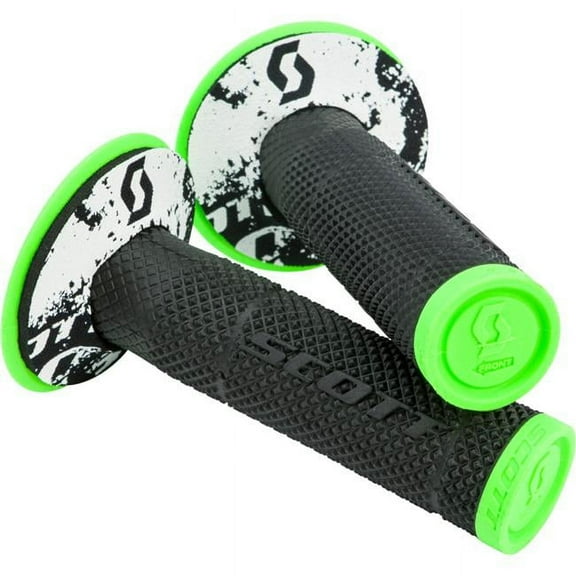 Scott SX II MX Offroad Grips Donuts Neon Green/Black (219624-4376)