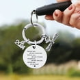 thumbnail image 3 of TNOBHG Inspirational Graduation Gifts 2024 Graduation Keychain Stainless Steel Engraved Love Mum Graduation Season Pendant, 3 of 8