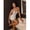 White-L, variant on White Floral Lace Ruched Bodycon Corset Strapless Mini Dress