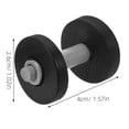 thumbnail image 2 of RENACLIPY 2Pcs Plastic Mini Dumbbell Models for Miniature Displays 1.6X1.0X1.0in, 2 of 6