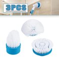 thumbnail image 3 of Como se ve en la televisión Cepillos de reemplazo para Turbo Scrub Pro Power Electric Spin Scrubber Corner Brush Kit TVTD TSPRO-MC6/3-RH, 3 of 3