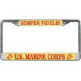 thumbnail image 1 of U.S. Marine Corps License Plate Frame, 1 of 2