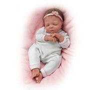 Cuddle Caitlyn So Truly Real Lifelike Baby Girl Doll With Warming Feature by The Ashton-Drake Galleries