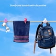 thumbnail image 2 of CaLoogn Pinzas para toallas de playa para sillas de playa, sillones, tendederos, pinzas decorativas a prueba de viento (4 piezas) (colorido y rosa), 2 of 5