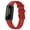 Red, variant on Silicone Sweatproof And Water Proofing Solid Color Watch Band Replacement For Inspire 3 Durable Comfortable And Stylish Couple Men And Women for Boyfriend Mens Watch Case Watched for Women His And