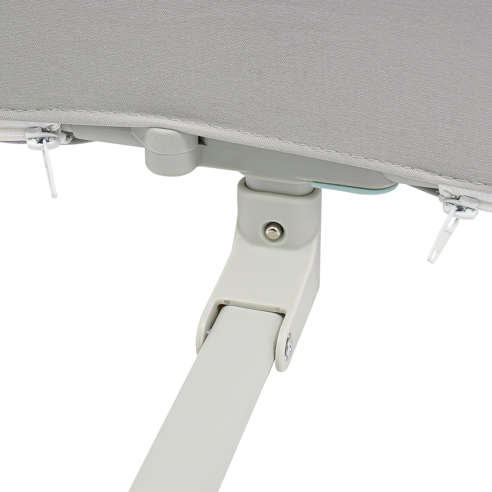 1 PCS Gray Rail Guard,  Bed Rails, Foldable Bed Rail Guard, Adjustable Height Range: Within 30cm/11.81 in