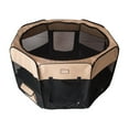 thumbnail image 6 of Armarkat Model PP003BGE-XL Portable Pet Playpen in Black and Beige Combo, 6 of 7