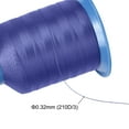 thumbnail image 5 of Uxcell 1312 Yards 210D/0.32mm/0.01'' Extra Strong Bonded Polyester Thread (Violet-blue), 5 of 6