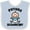 Blue and White, variant on Inktastic Future Accountant in Training Baby Boys Baby Bib