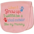 thumbnail image 2 of Inktastic School Counselor Like Mommy Baby Burp Cloth, 2 of 3
