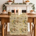 thumbnail image 2 of Table Runner - 48 Inch Long, Easter Rabbits Kitchen Dining Table Runner Dresser Scarves, Spring Yellow Flowers Country Plants Yellow Farmhouse Decor for Coffee Tables Wedding Party Banquet, 2 of 8
