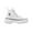 White/White/Black, variant on Converse Boy's Chuck Taylor All Star Lugged Lift Platform Canvas Little Kid, White/White/Black, 12.5