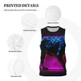 thumbnail image 3 of Sikiie Futuristic Purple Panther A、 Basketball Jersey Reversible Men's Mesh Athletic Sports Shirts Training Practice S-4XLSmall, 3 of 6