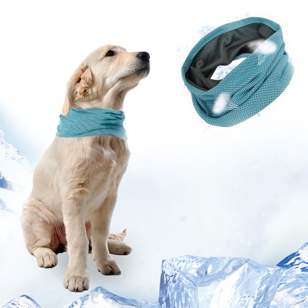 tengfan Cooling Collar for Dogs, Dog Neckerchiefs Cooling ,Breathable