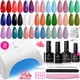 thumbnail image 1 of Kit de esmaltes de uñas en gel Beetles, 31 unidades con luz UV para mujer, 1 of 8