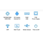 RAYPODO RPD-HD1881T Bluetooth Tablets Touchscreen Tablets Enterprise Data Management RK3568 Android 11 1920*1080