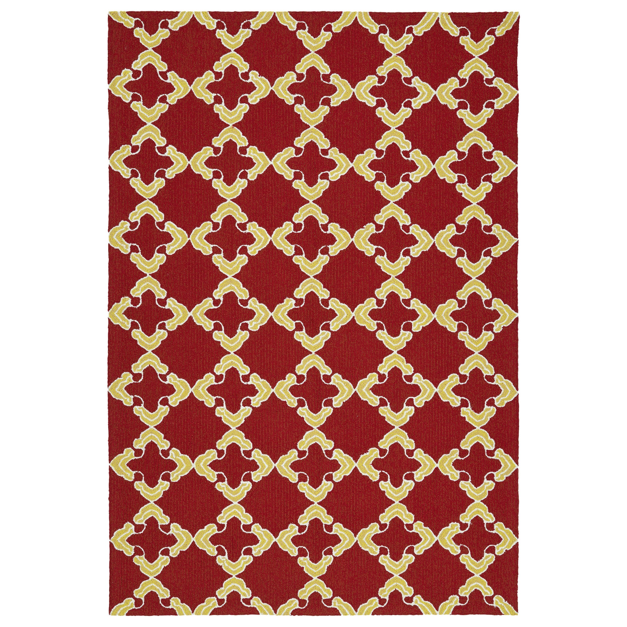 Kaleen Escape Red/Yellow Indoor/Outdoor Area Rug