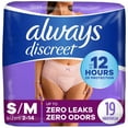 thumbnail image 2 of Always Discreet Adult Incontinence Underwear for Women, S/m, 19 CT, 2 of 10