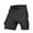 Dark Gray, variant on Mens Casual Shorts Male Drawstring Plus Size Pockets Cargo Pants Outwear Daily Wear Men's Swim Shorts Army Green L